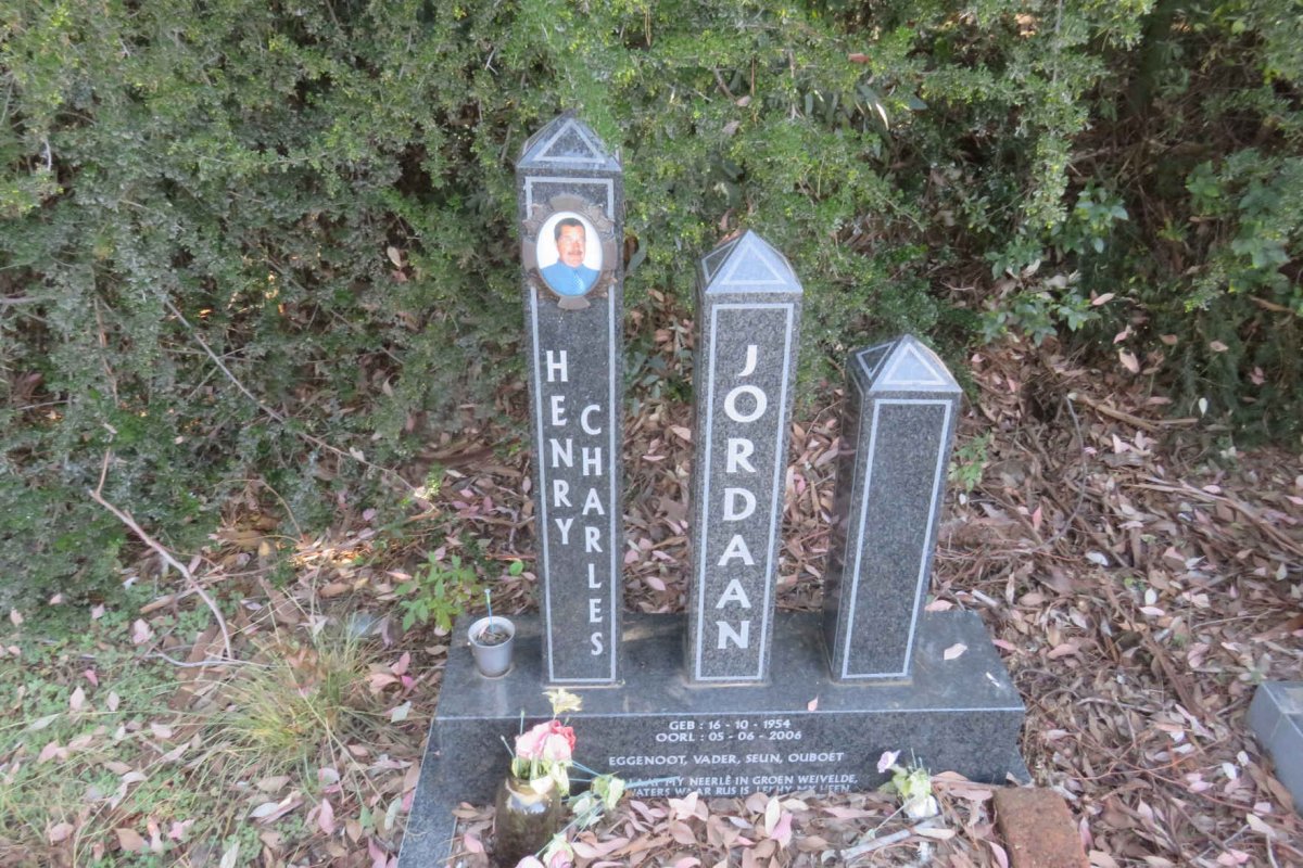 JORDAAN Henry Charles 1954-2006