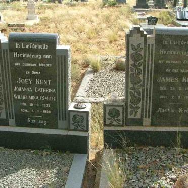 KENT James 1900-1955 &amp; Johanna Catharina Wilhelmina SMITH 1902-1990