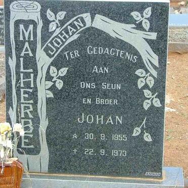 MALHERBE Johan 1955-1973