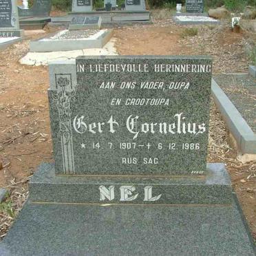 NEL Gert Cornelius 1907-1986