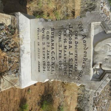 NEL Jacoba J.S. 1916-1918 :: NEL Susana C.C. 1921-1921