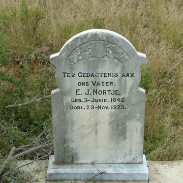 NORTJE E.J. 1842-1923