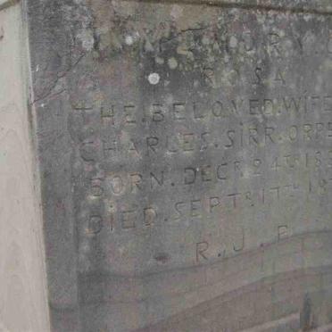 ORPEN Rosa 1832-1878