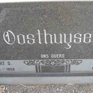 OOSTHUISEN Gert S. 1884-1959 &amp; Anna E. 1896-1956