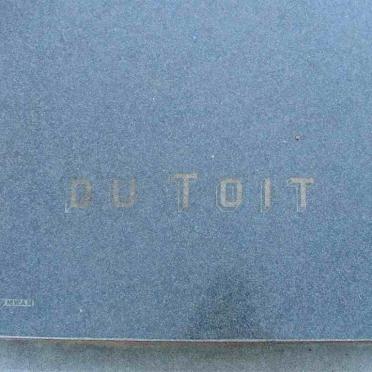 TOIT Japie, du 1905-1990 &amp; Marthie 1906-1993