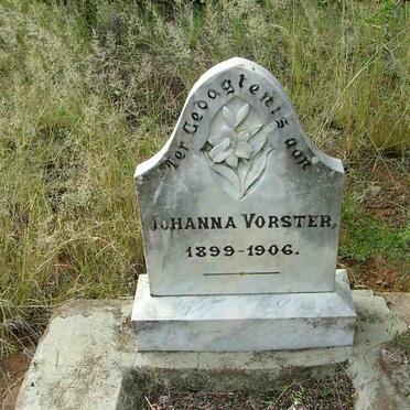 VORSTER Johanna 1899-1906