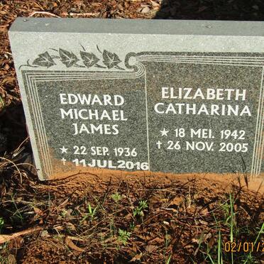 VUUREN Edward Michael James, Janse van 1936-2016 &amp; Elizabeth Catharina 1942-2005
