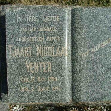 VENTER Tjaart Nicolaas 1890-1941