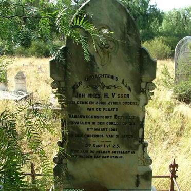 VISSER Johannes H. -1901