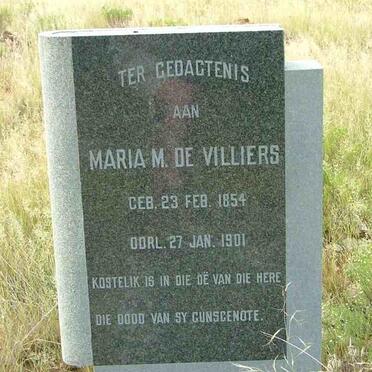 VILLIERS Maria M., de 1854-1901