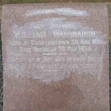 WARDHAUGH William 185?-1956