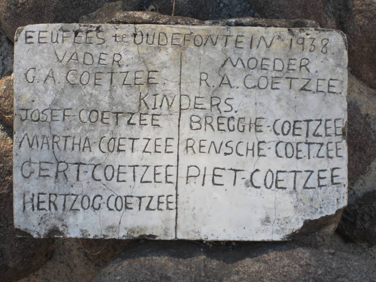 3. COETZEE G.A. &amp; R.A.