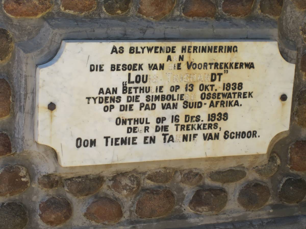 5.  Besoek van die Louis Trichardt Voortrekkerwa Okt. 1938
