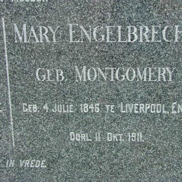 ENGELBRECHT Mary nee MONTGOMERY 1846-1911