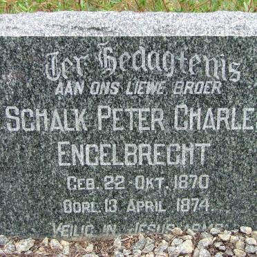 ENGELBRECHT Schalk Peter 1870-1874