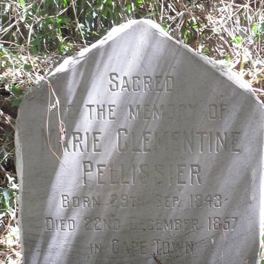 PELLISSIER Marie Clementine 1843-1957