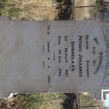 GROBBELAAR Petrus Johannes 1859-1922