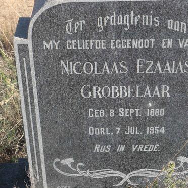 GROBBELAAR Nicolaas Ezaaias 1880-1954
