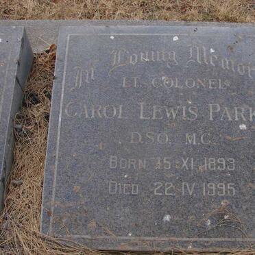 PARKIN Carol Lewis 1893-1995