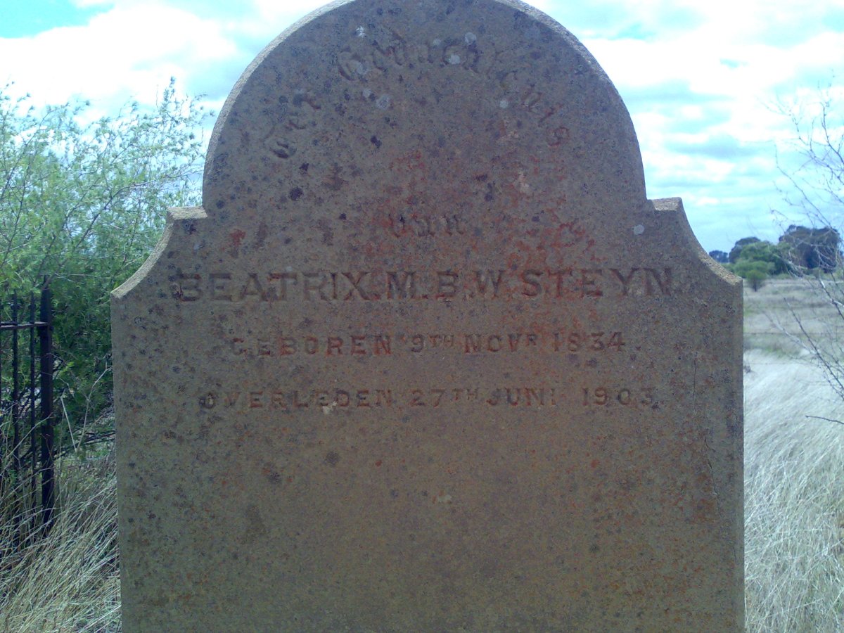 STEYN Beatrix M.B.W. 1834-1903