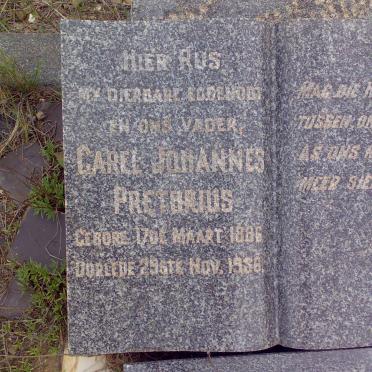 PRETORIUS Carel Johannes 1886-1956