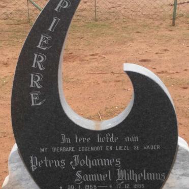 SAAIMAN Petrus Johannes Samuel Wilhelmus 1955-1985