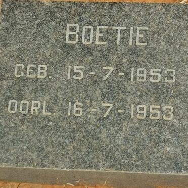 ? Boetie 1953-1953