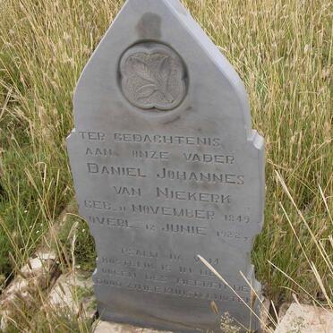 NIEKERK Daniel Johannes, van 1849-1922