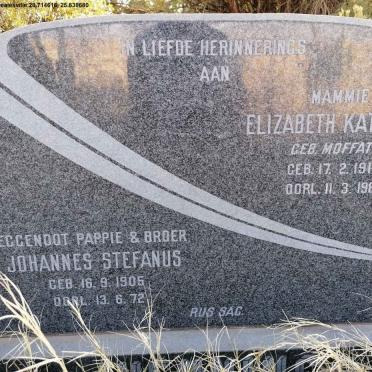 HENNING Johannes Stefanus 1905-1972 &amp; Elizabeth Kathleen MOFFATT 1910-1988