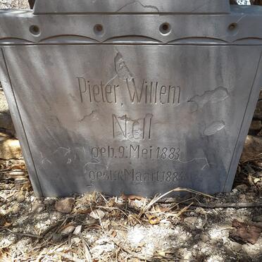 NELL Pieter Willem 1883-1884