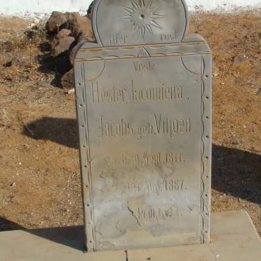 JACOBS Hester Jacomiena nee VILJOEN 1817-1887