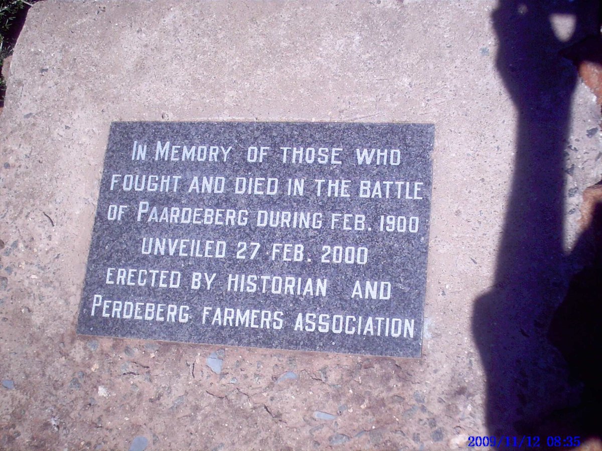 5. Memorial plaque