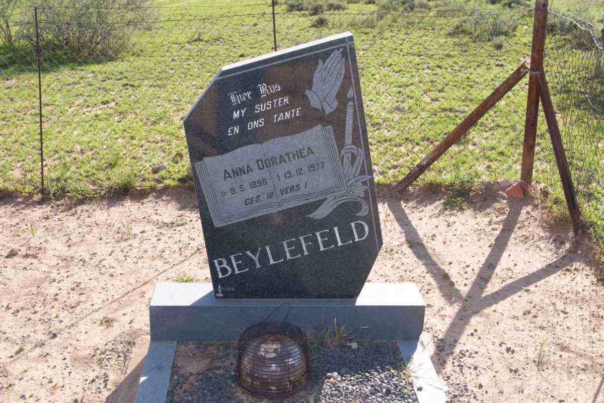 BEYLEFELD Anna Dorathea 1896-1977