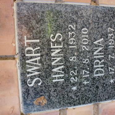 SWART Hannes 1932-2010 &amp; Drina 1937-