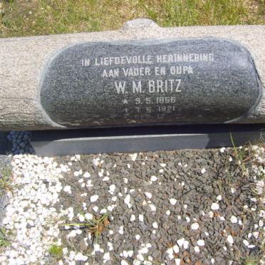 BRITZ W.M. 1856-1921