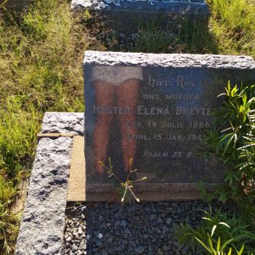 BREYTENBACH Hester Elena 1866-1945