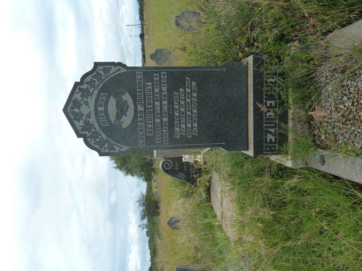 BEZUIDENHOUT Coenraad Johannes 1864-1934