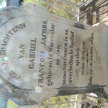 JACOBS Gabriel Francois 1850-1891