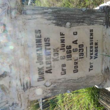 KOK Dirk Johannes Albertus 1866-1930