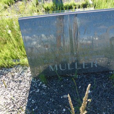 MULLER Hendrik Gerhardus 1911-1994 &amp; Jacoba Wilhelmina 1921-