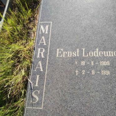 MARAIS Ernst Lodewicus 1909-1991