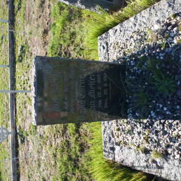 NIEKERK David Cornelius, van 1889-1961