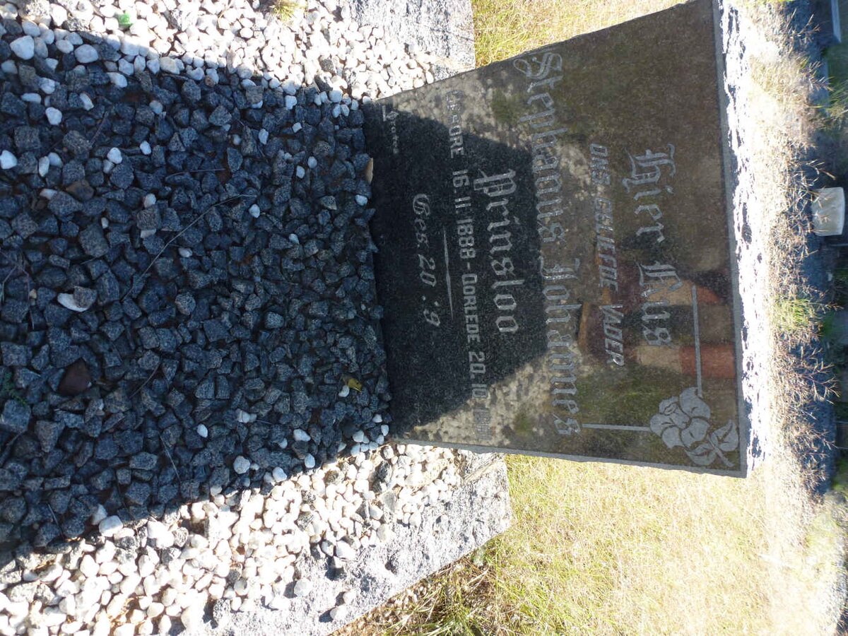 PRINSLOO Stephanus Johannes 1888-1951