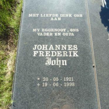 ROUX Johannes Frederik, le 1921-1998 &amp; Alida Regina KOLVER