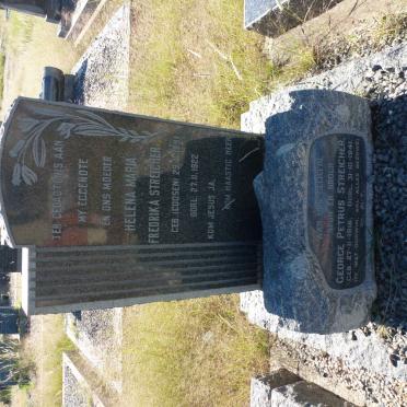 STREICHER Helena Maria Fredrika nee GOOSEN 1891-1922 :: STREICHER George Petrus 1918-1941