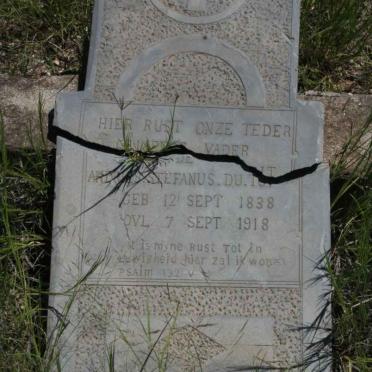 TOIT Andries Stefanus, du 1838-1918