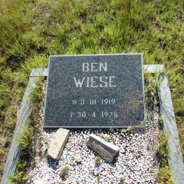 WIESE Ben 1919-1975