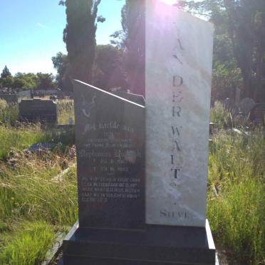 WALT Stephanus Rudolph, van der 1957-1993