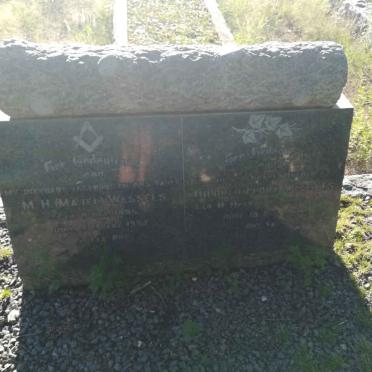 WESSELS M.H. 1895-1952 &amp; Mildred Flora McMURRAY