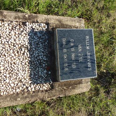 ZYL Willem Johannes, van 1931-1935